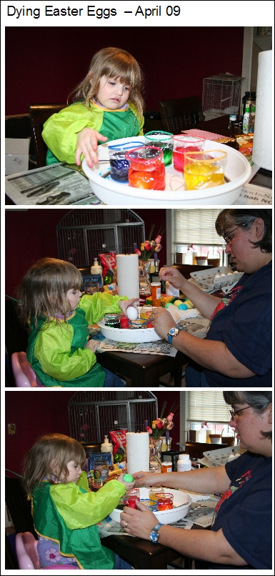 Dying Easter Eggs