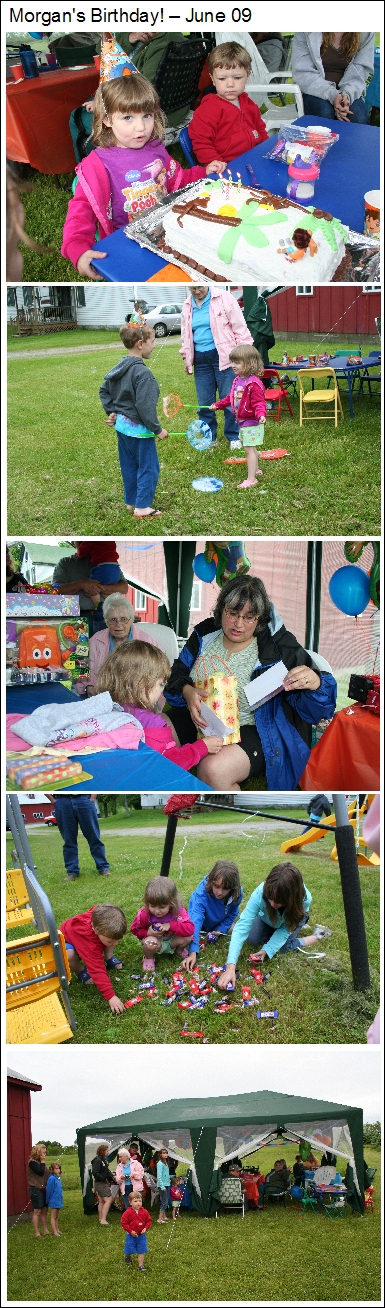 Morgan's 3rd Birthday